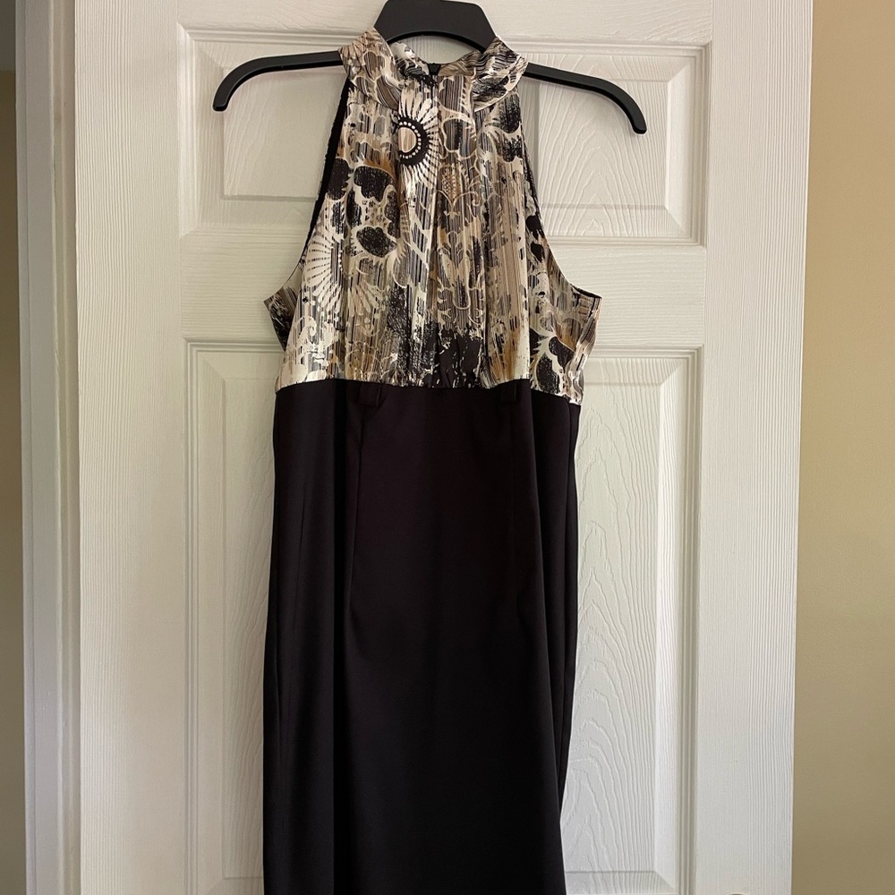AB Studio high neck sleeveless dress-nice!